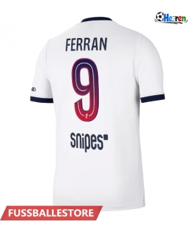 Günstige Paris Saint-Germain Ferran Torres #9 Auswärtstrikot 2026-27 Kurzarm